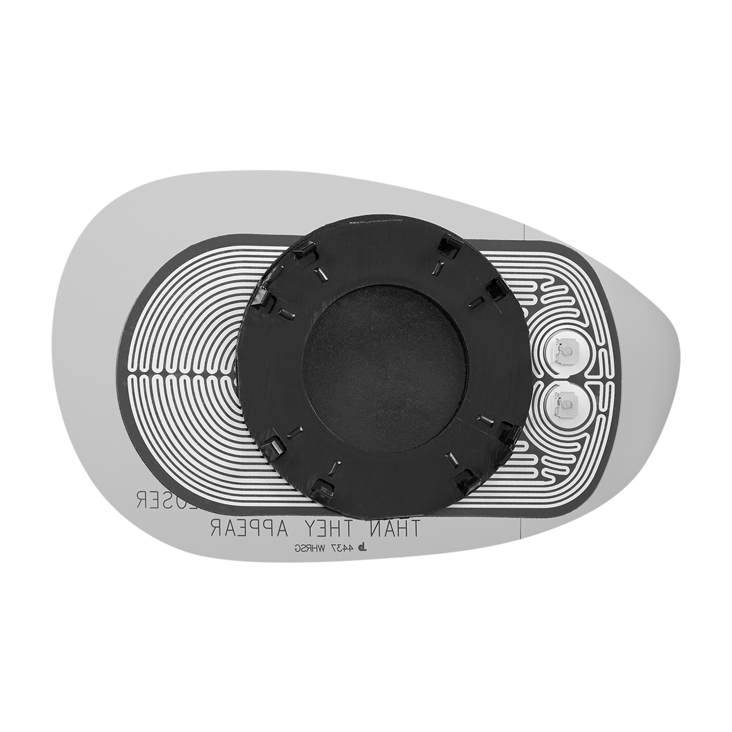 SIDE VIEW MIRROR HEATED W WIDE ANGLE MOUNT